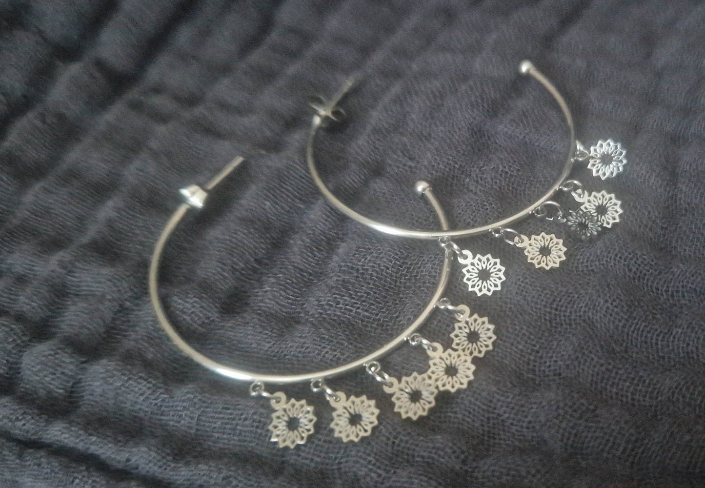 Stainless steel hoops